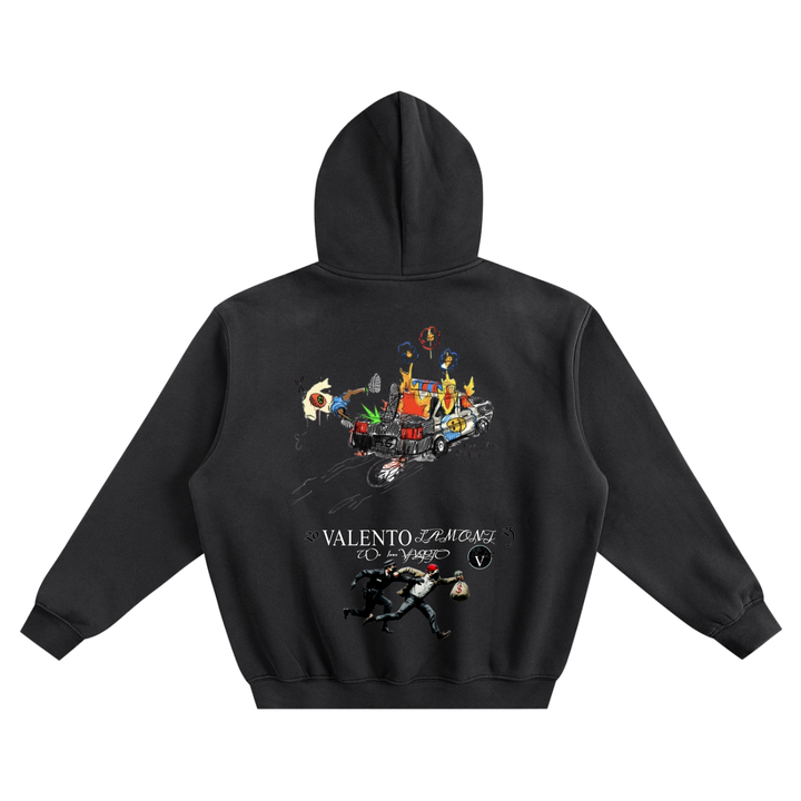 Fleeced Boxy Hoodie