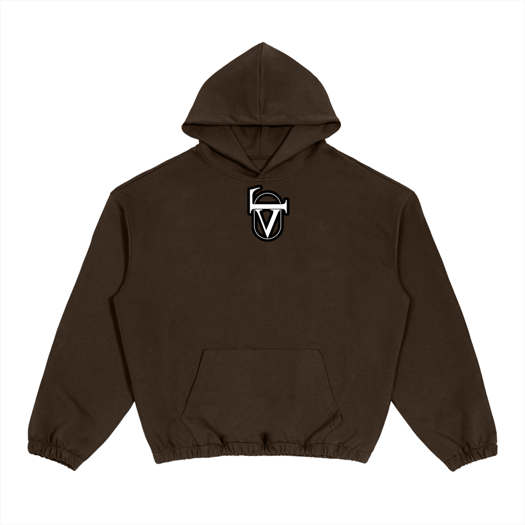 Boxy Cinched Hem Hoodie