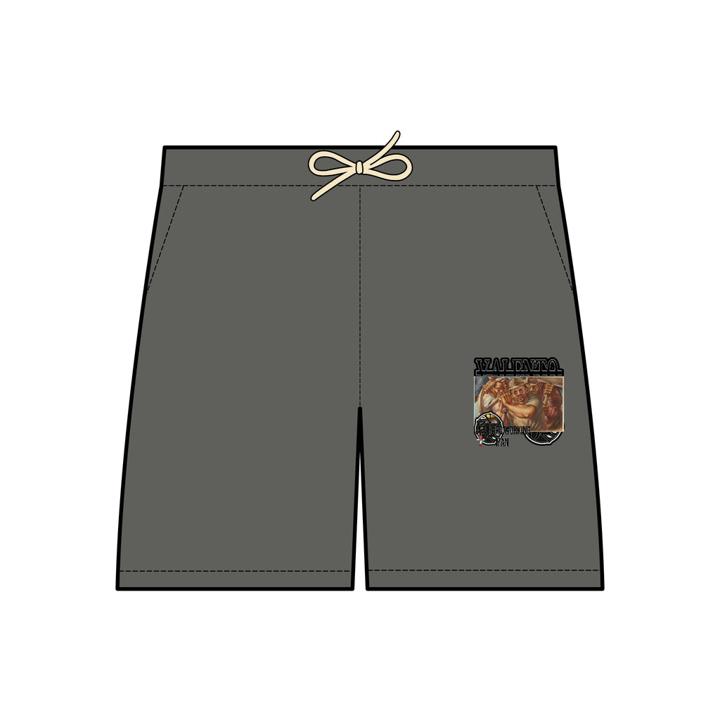 Unisex Garment-Dyed Lightweight Fleece Sweat Shorts