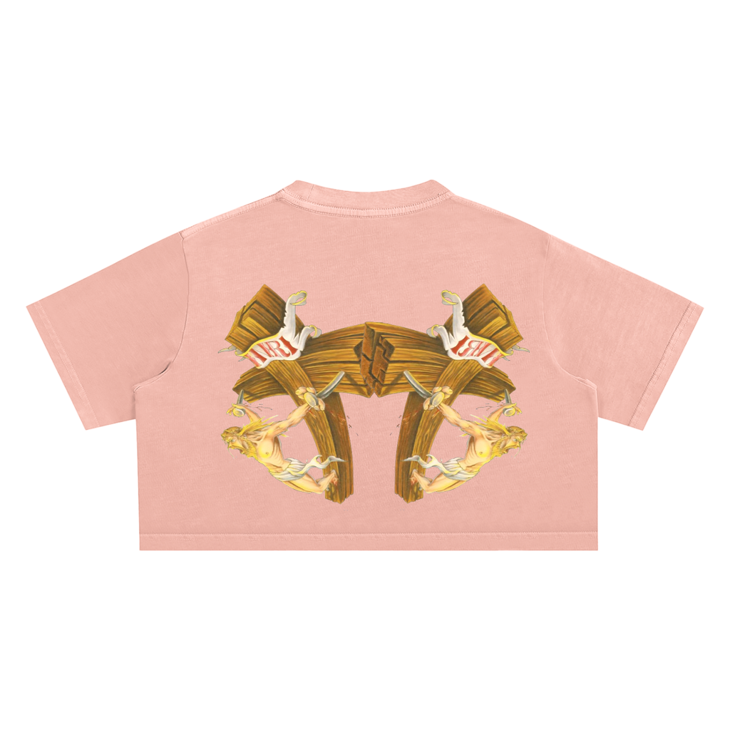 Snow Washed Crop Top