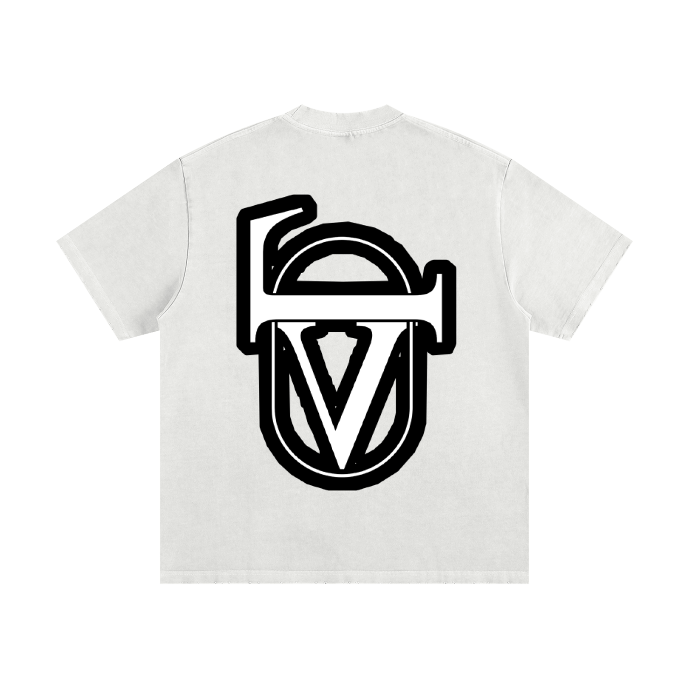 Heavyweight Vintage Washed Frayed T-Shirt