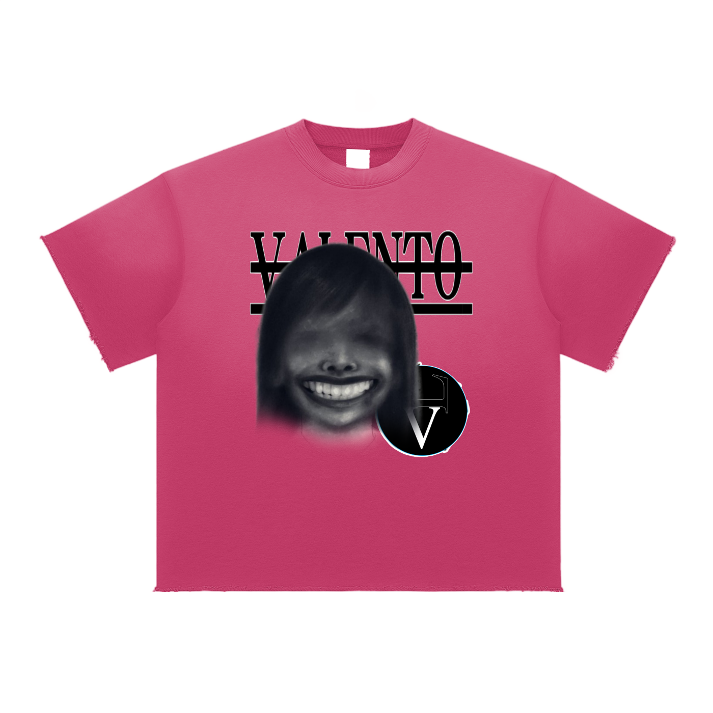 Sun Fade Raw Edge T-Shirt