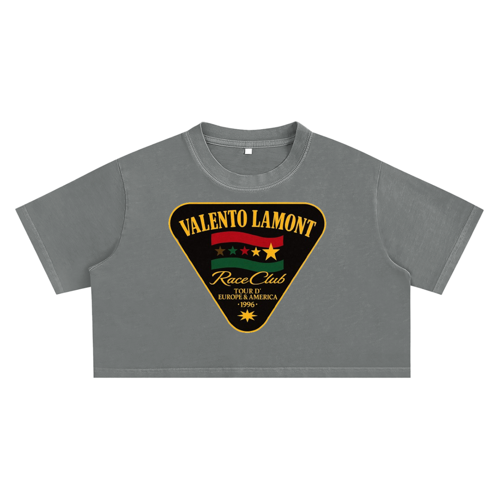 Snow Washed Crop Top