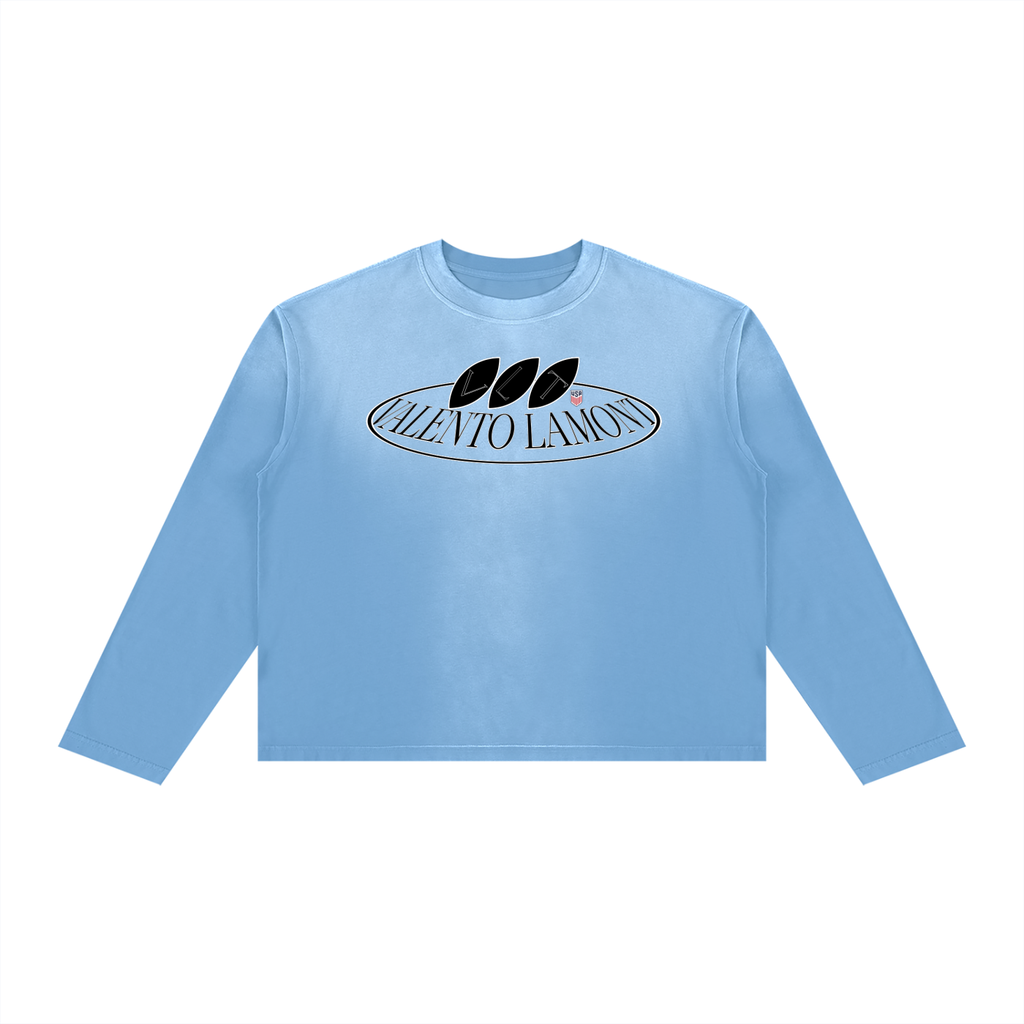 Unisex Sunfade Boxy Long Sleeve T-Shirt