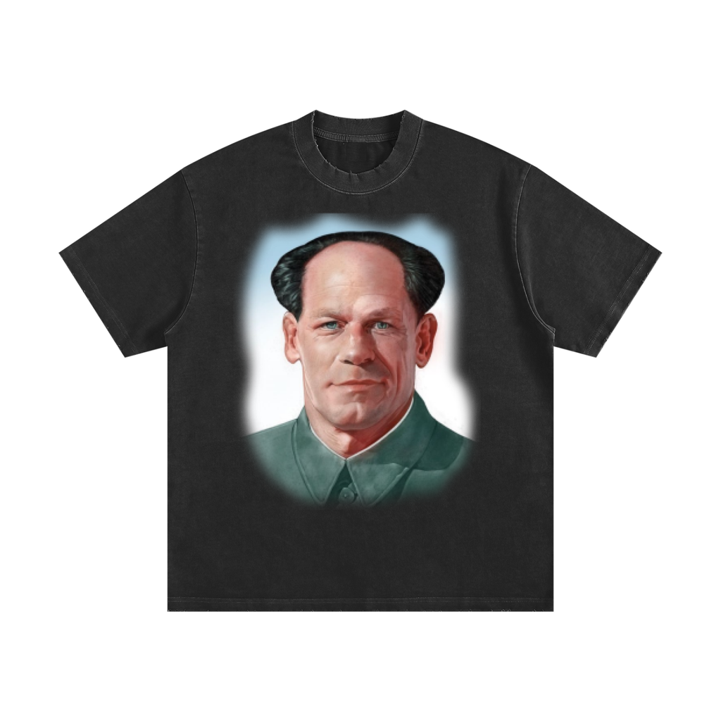 Heavyweight Vintage Washed Frayed T-Shirt