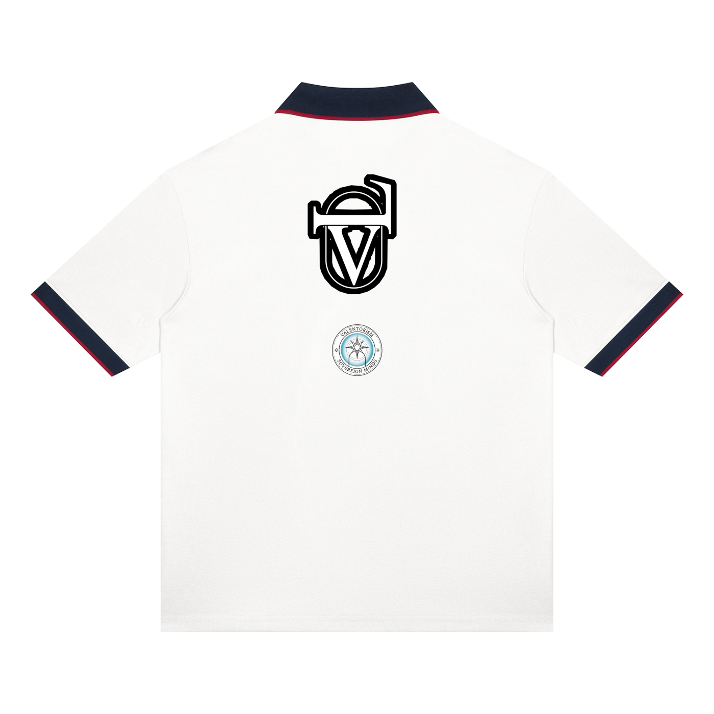 V Block Polo Shirt