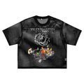 See-through Boxy Net T-shirt