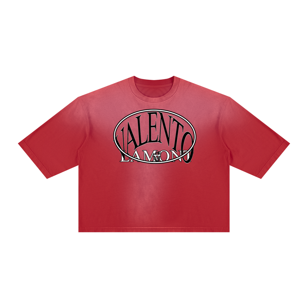 V Vintage Wash Sunfade Boxy T-Shirt