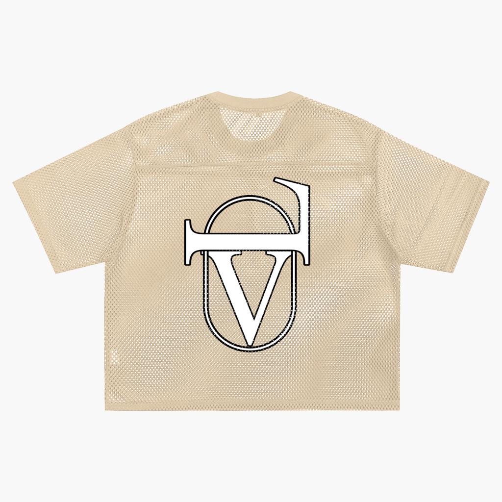 See-through Boxy Net T-shirt