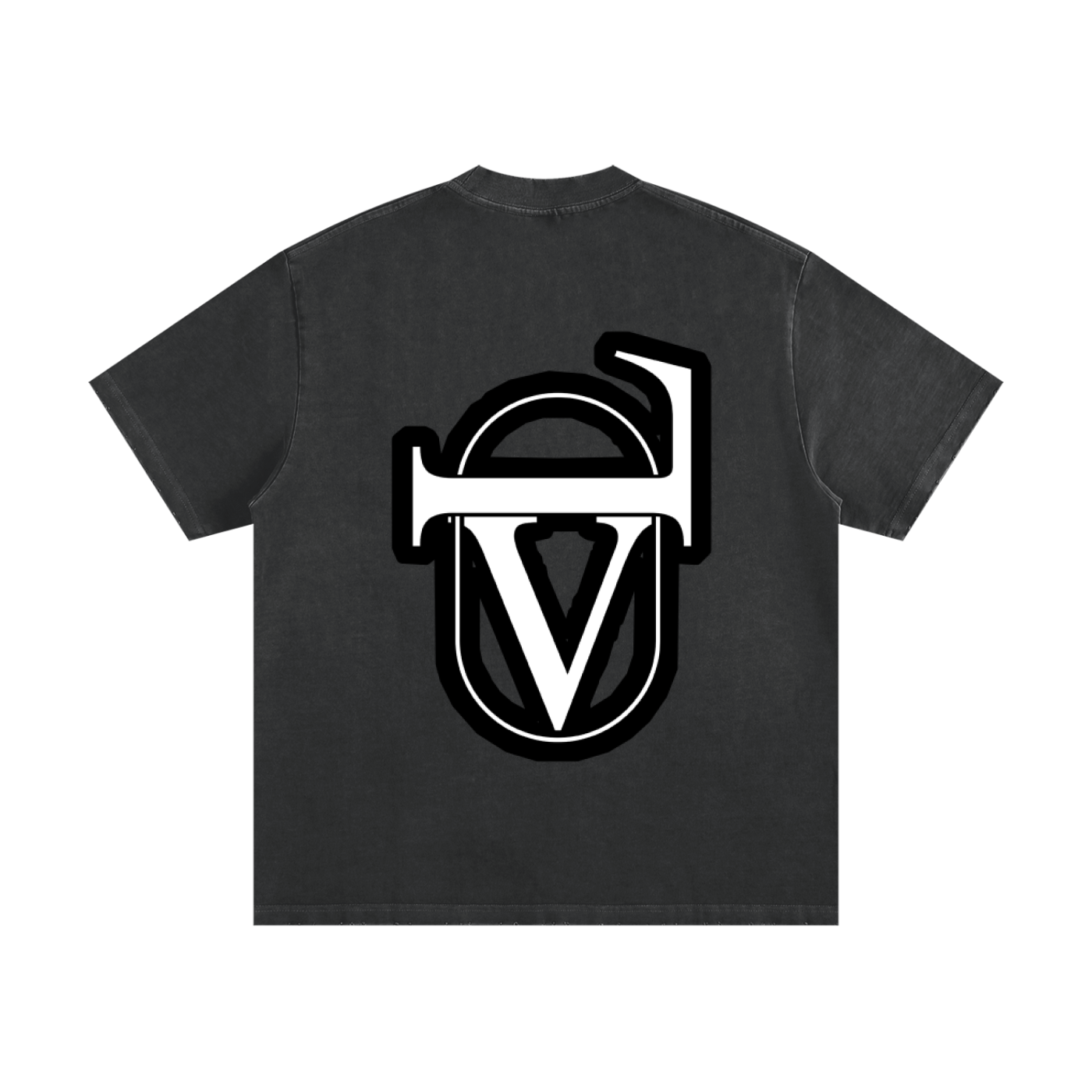 Heavyweight Vintage Washed Frayed T-Shirt