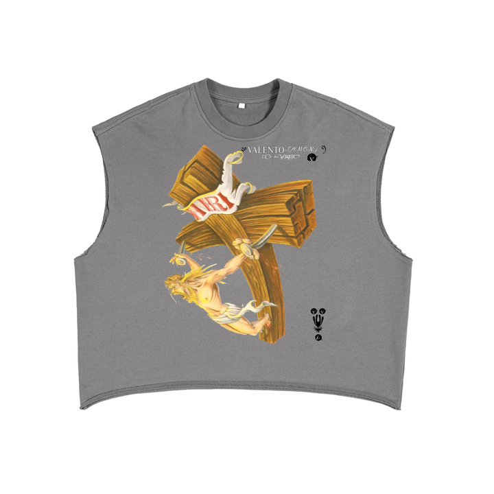 French Terry Boxy Tank Top