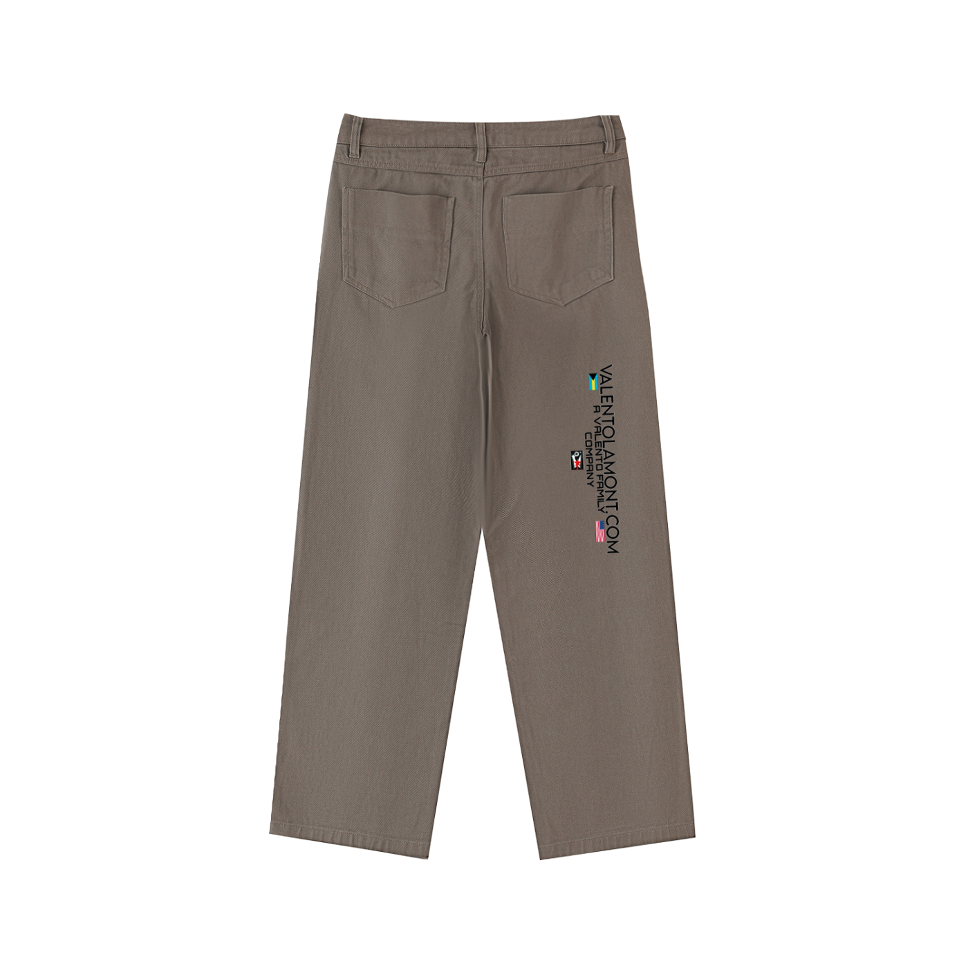 Heavyweight Cotton Straight-Leg Pants