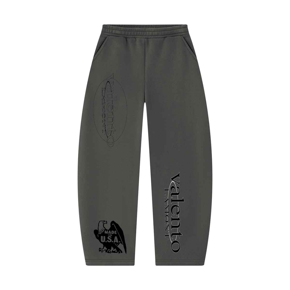 Unisex Barrel Leg Sweatpants
