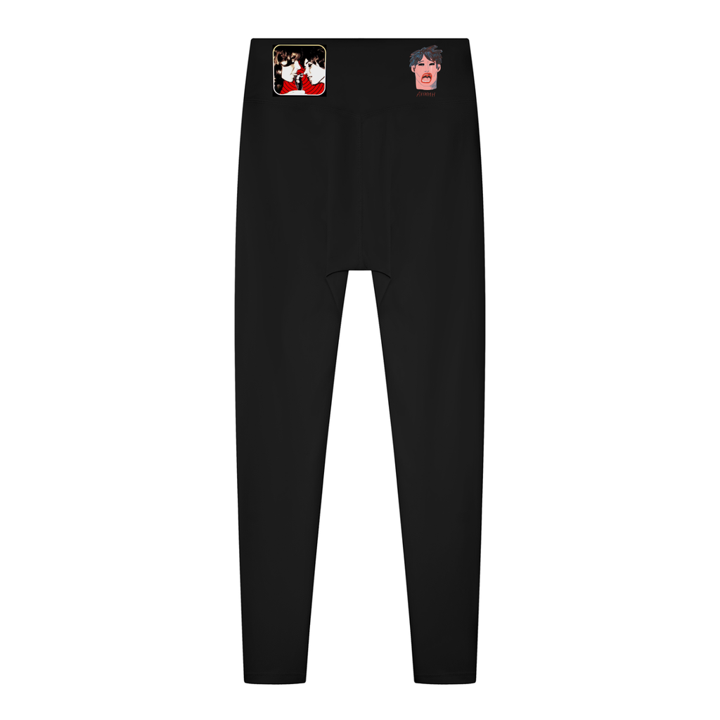 Women's Solid High Rise Leggings