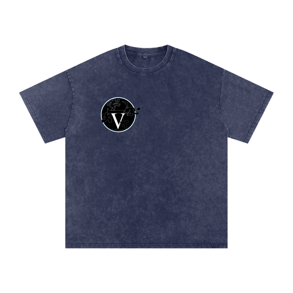Acid Wash Oversize T-Shirt - 250 GSM