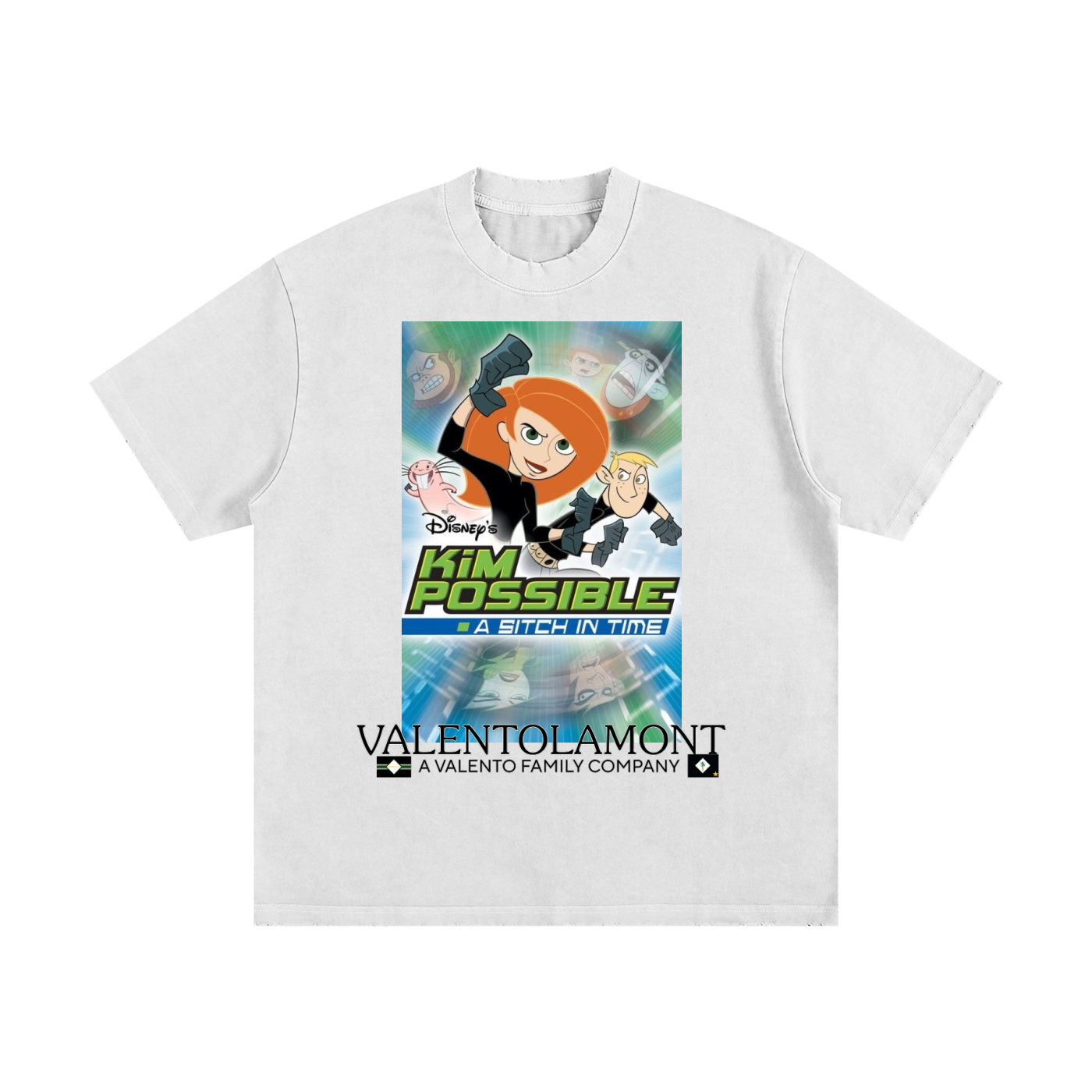 Heavyweight Vintage Washed Frayed T-Shirt