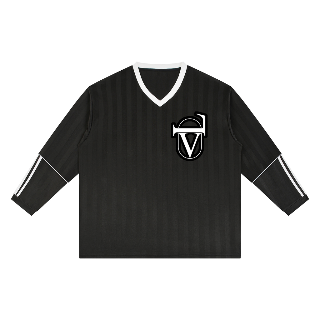 Unisex Striped Soccer Jersey