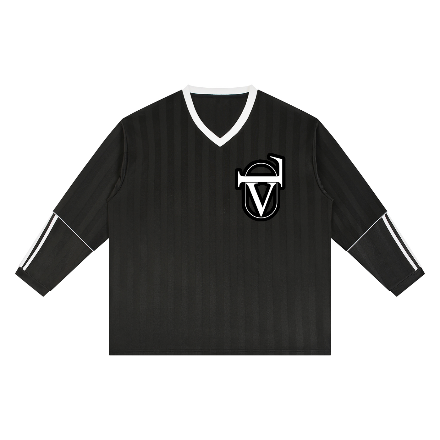 Unisex Striped Soccer Jersey