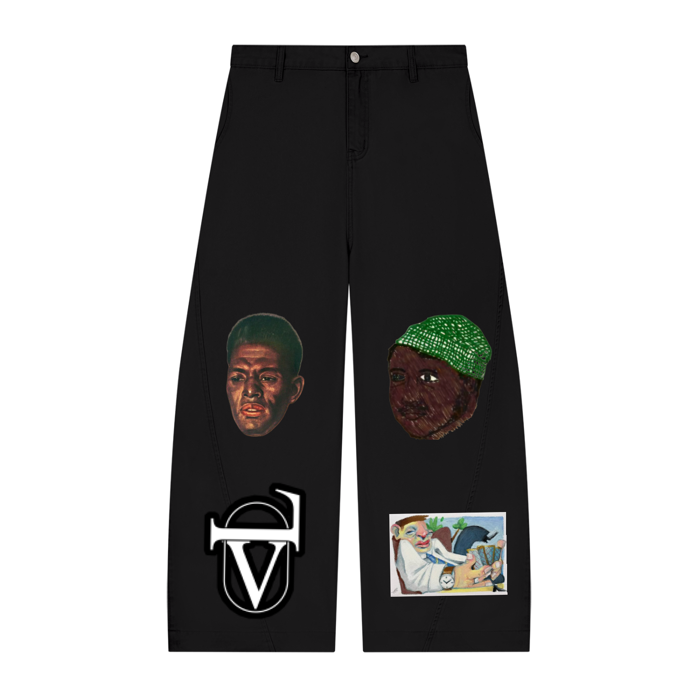 Men’s Barrel Leg Pants