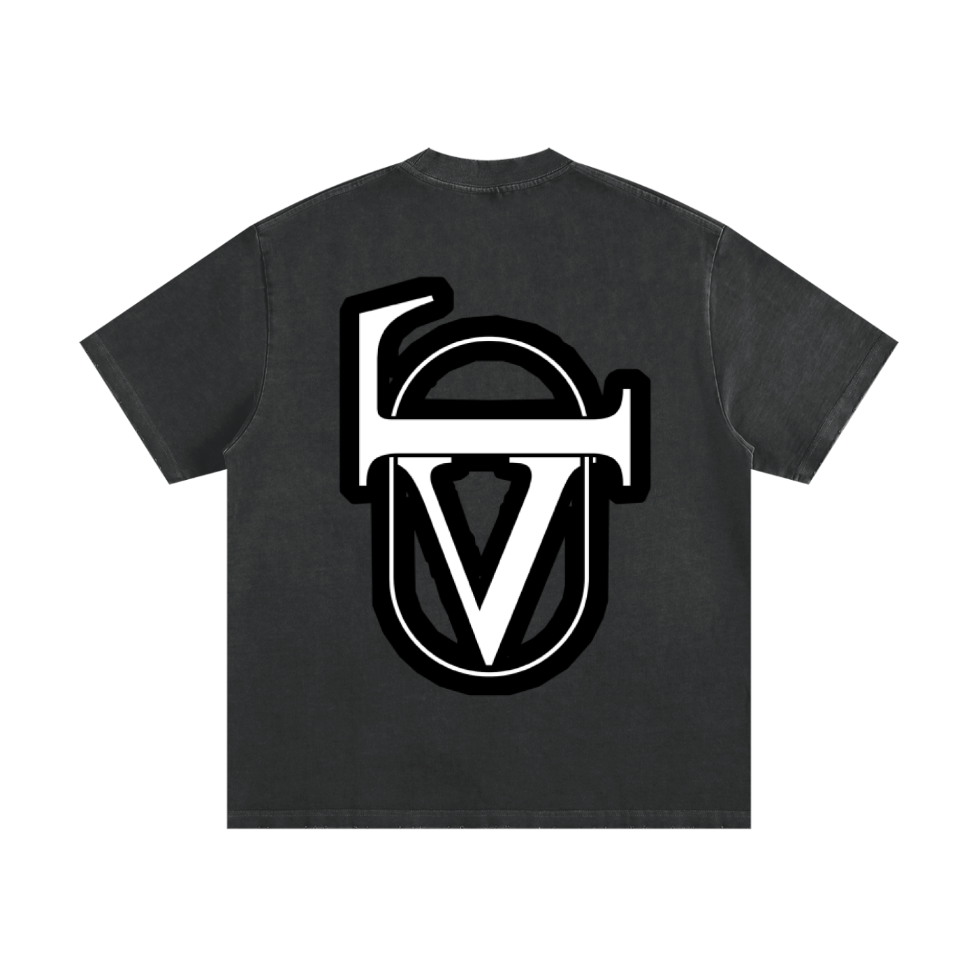 Heavyweight Vintage Washed Frayed T-Shirt