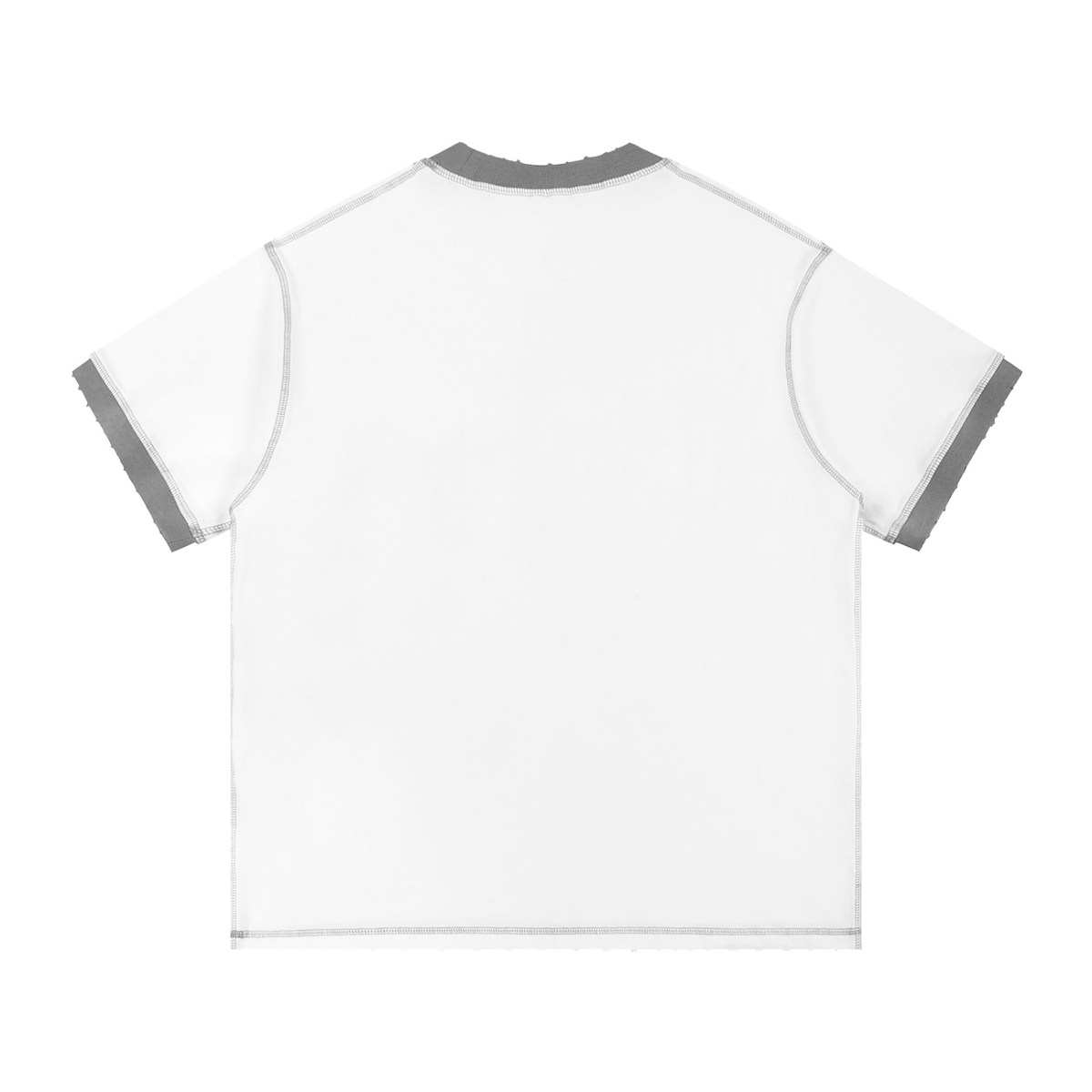 Unisex Contrast-Stitched Ringer T-Shirt