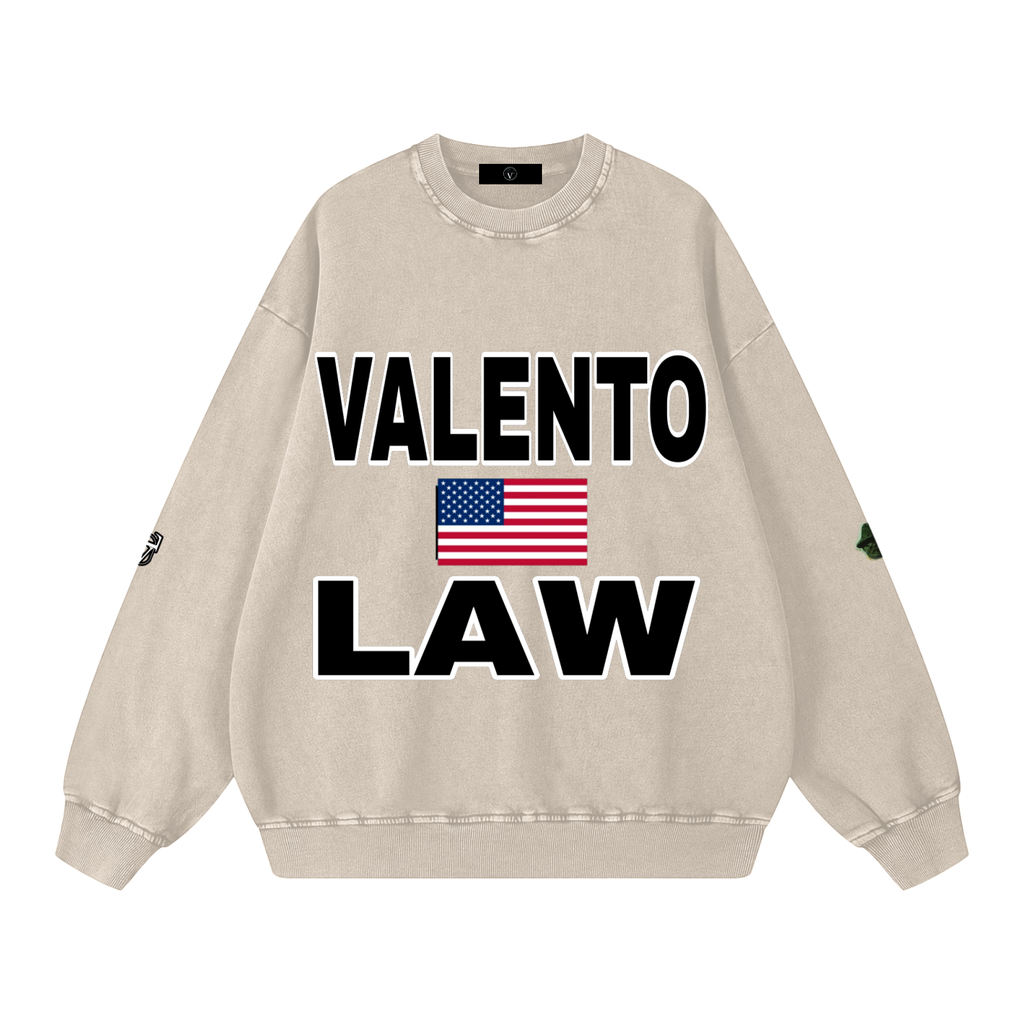 Snow Washed Oversized Sweatshirt