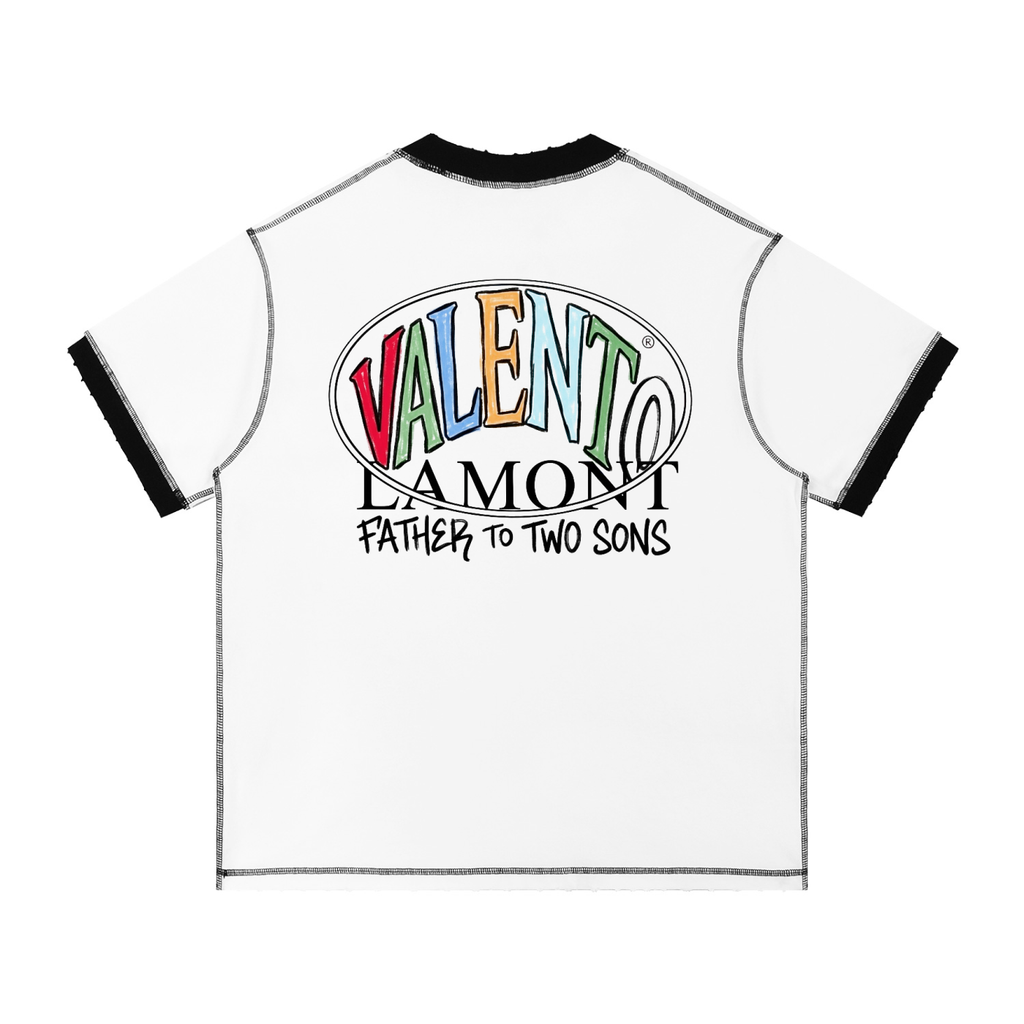 Unisex Contrast-Stitched Ringer T-Shirt
