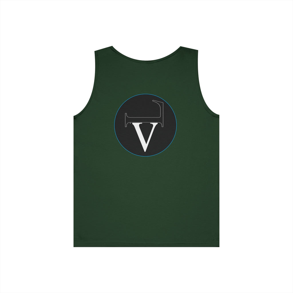Unisex Heavy Cotton Tank Top - Comfortable Graphic Sleeveless Tee for Casual Wear, Summer Events, Gym, and Gifts