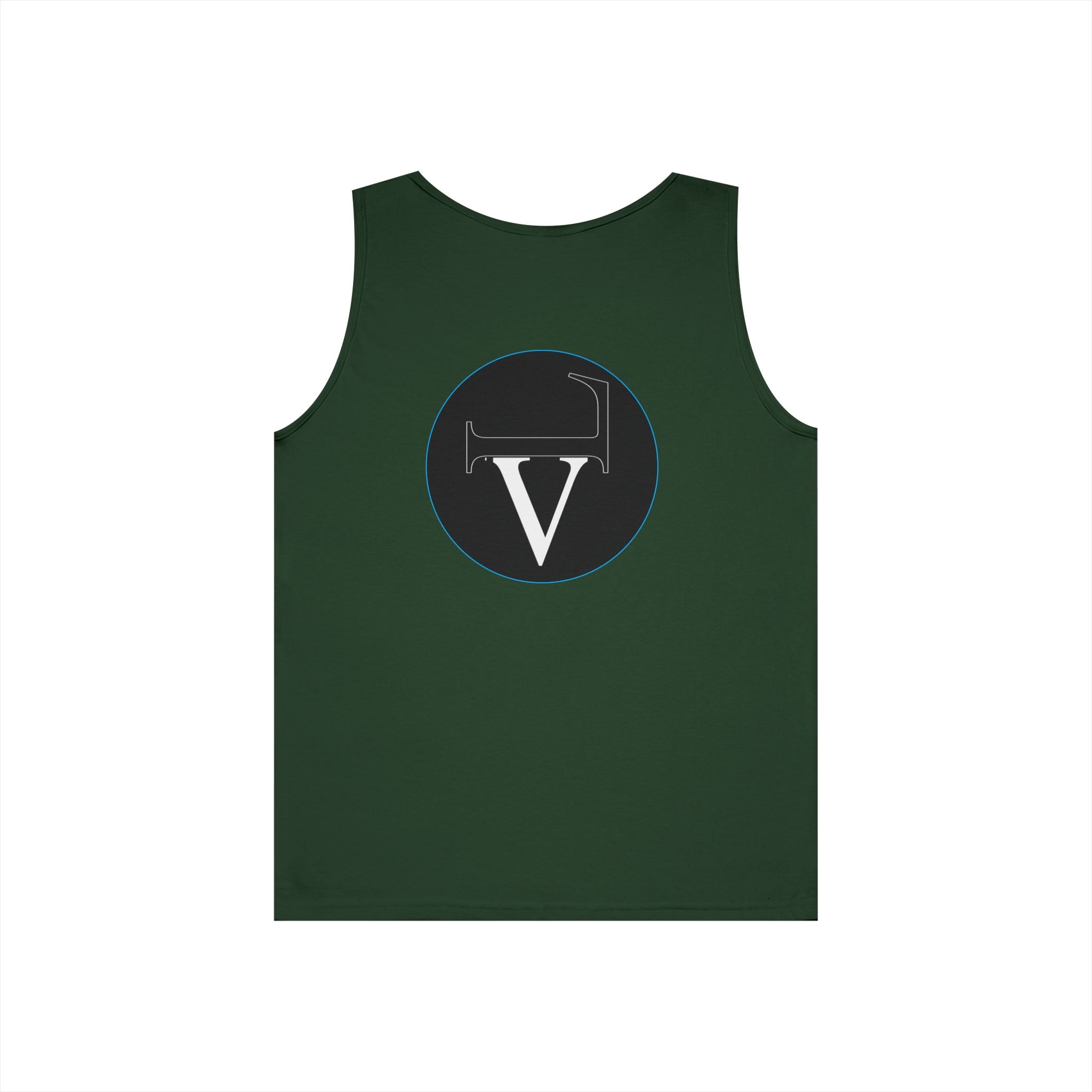 Unisex Heavy Cotton Tank Top - Comfortable Graphic Sleeveless Tee for Casual Wear, Summer Events, Gym, and Gifts