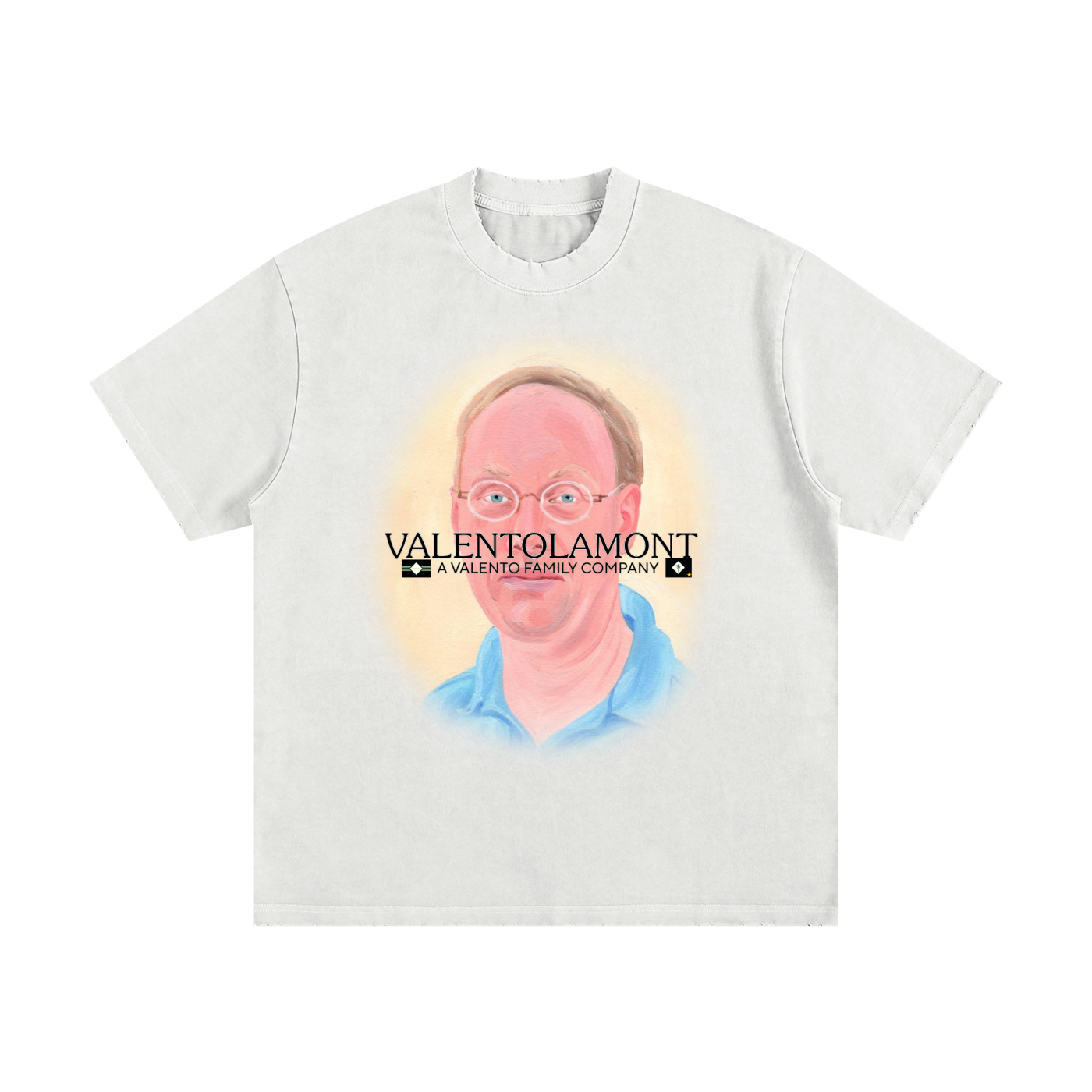 Heavyweight Vintage Washed Frayed T-Shirt