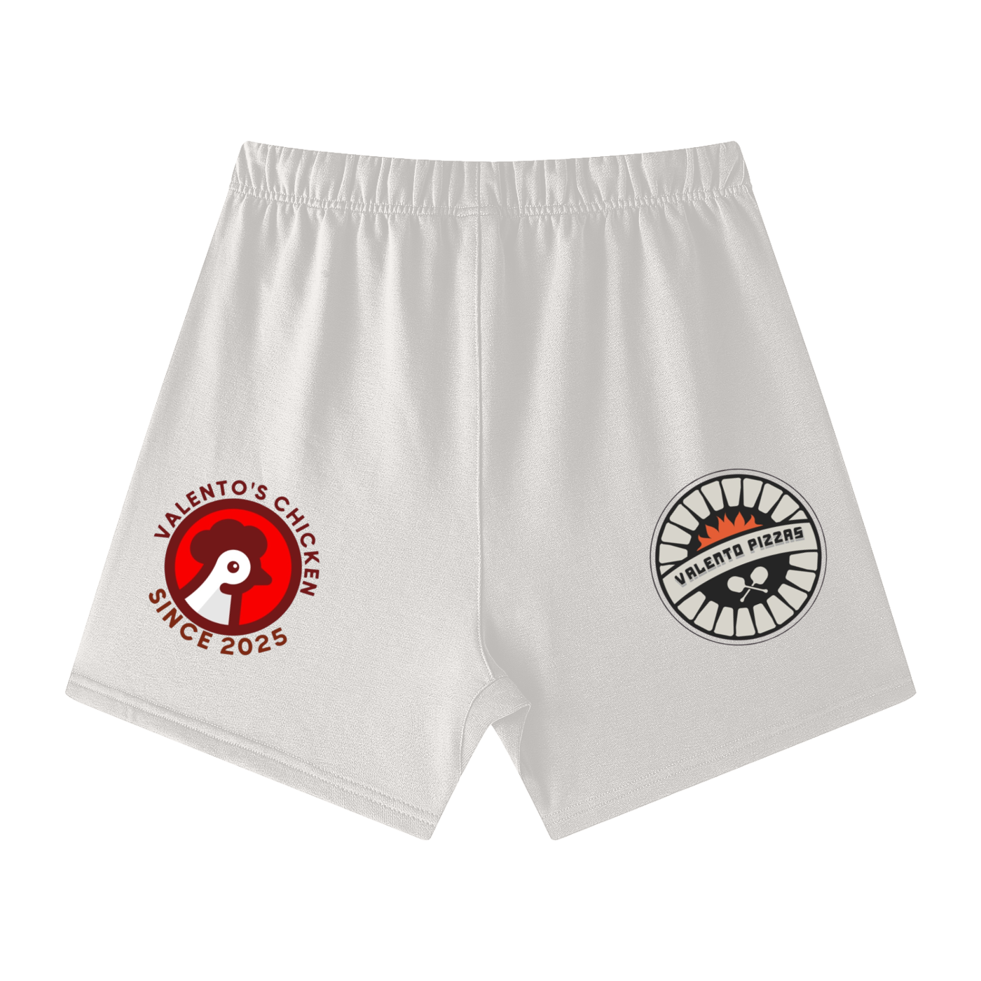 Unisex Earth Tone Loose Fit Cotton Shorts