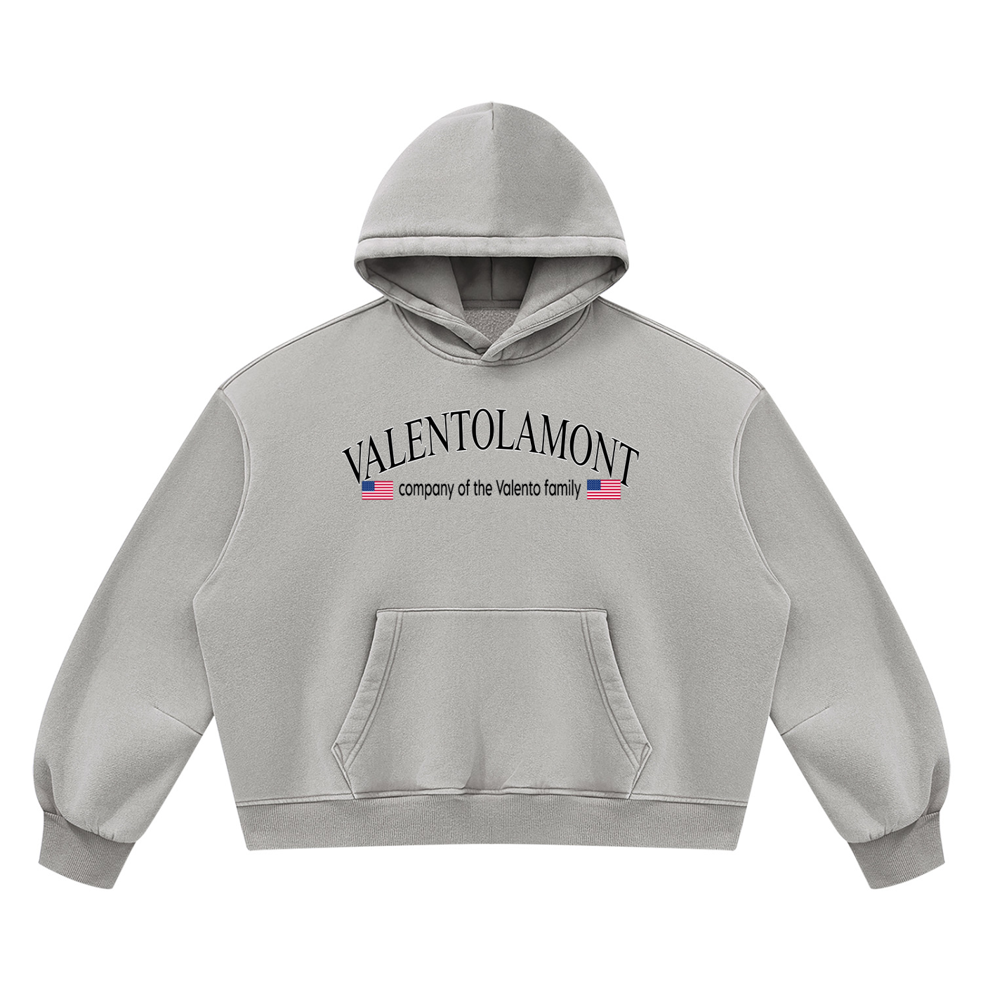V Wash Boxy Fleece Hoodie