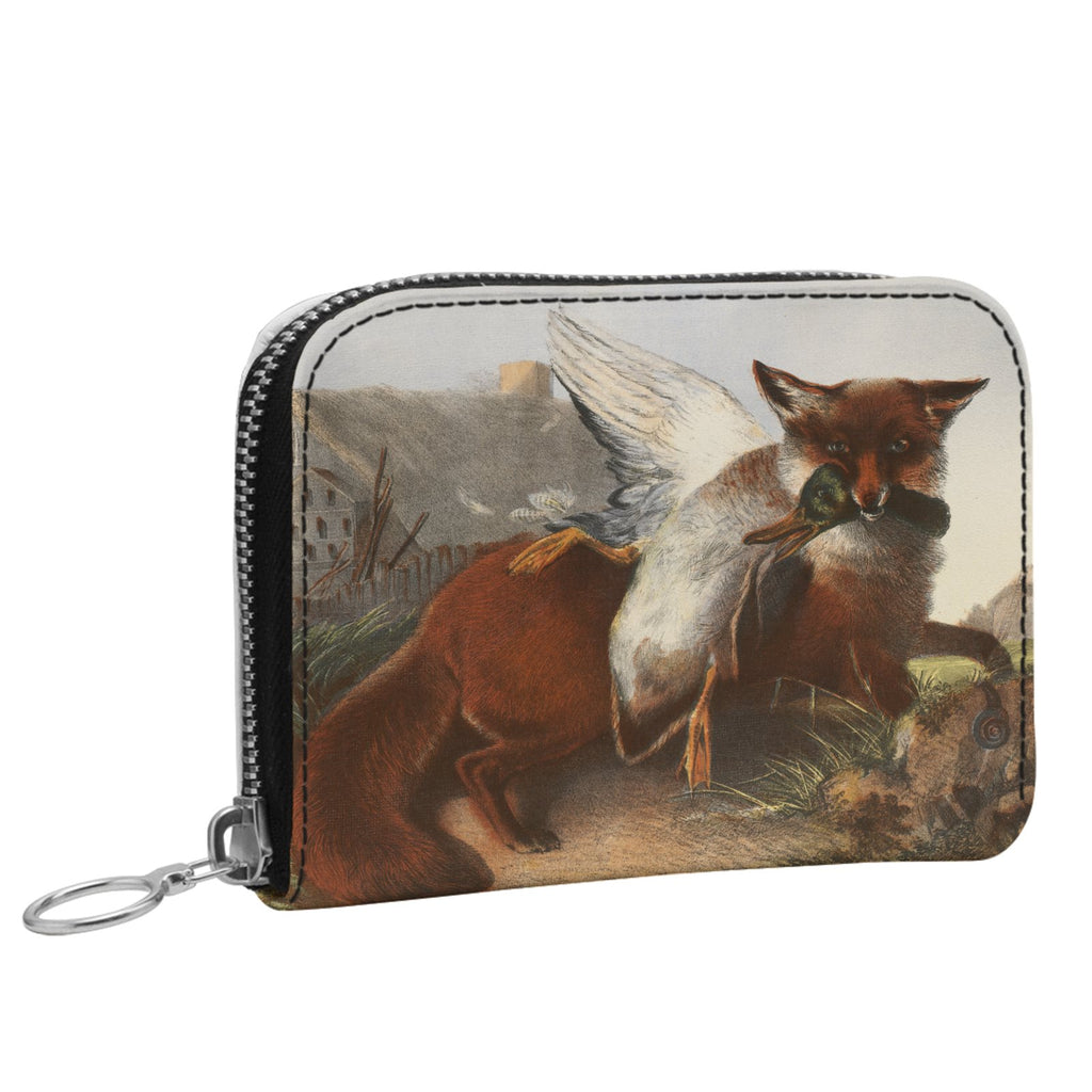 Small Leather Zip Purse