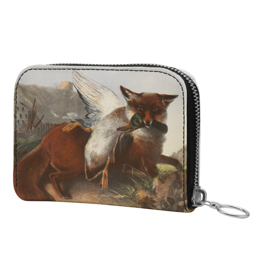 Small Leather Zip Purse