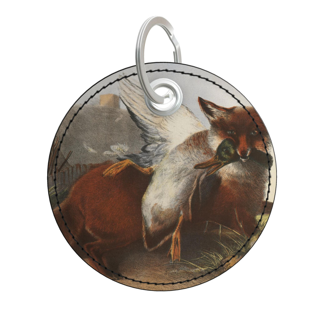 Premium Painted Edge Keyring