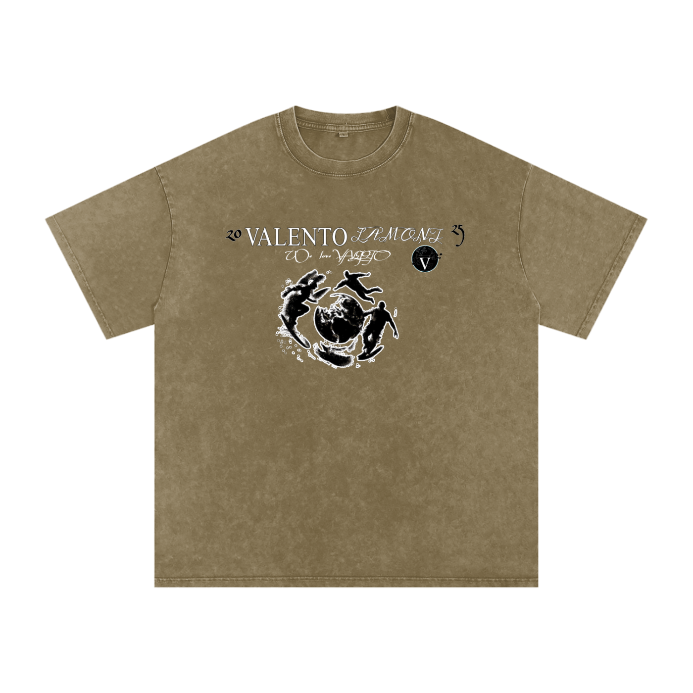 Acid Wash Oversize T-Shirt - 250 GSM