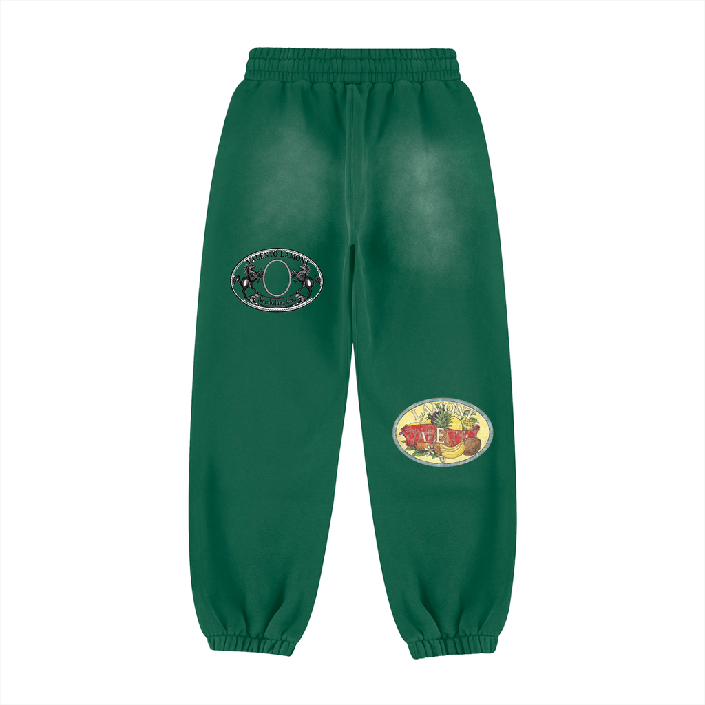 LAMONT Washed Fleece Jogger Sweatpants
