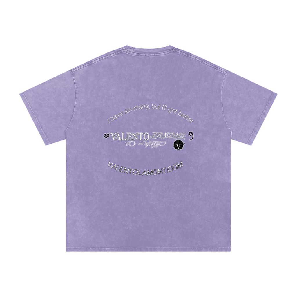 Acid Wash Oversize T-Shirt - 250 GSM