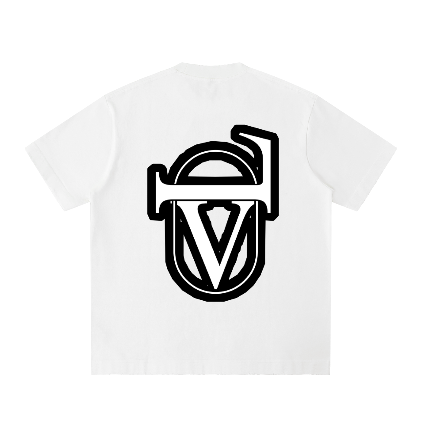Heavyweight Vintage Washed Frayed T-Shirt