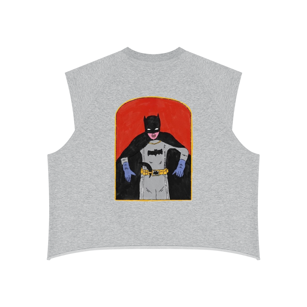 Men’s Boxy Raw Hem Tank Top
