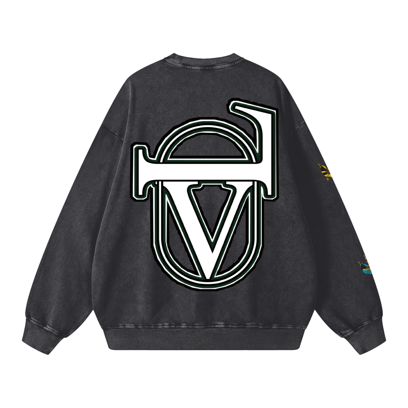 Snow Washed Oversized Sweatshirt