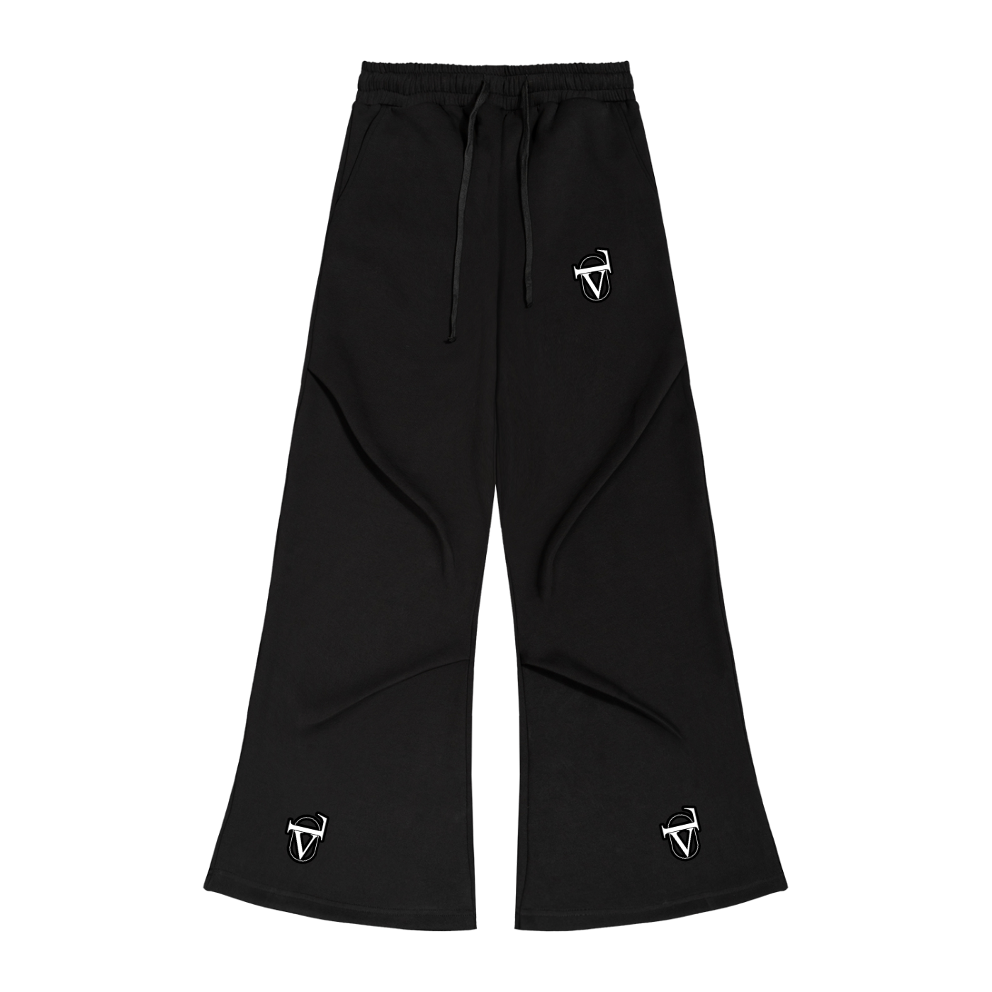 Wide Leg Drawstring Sweatpants