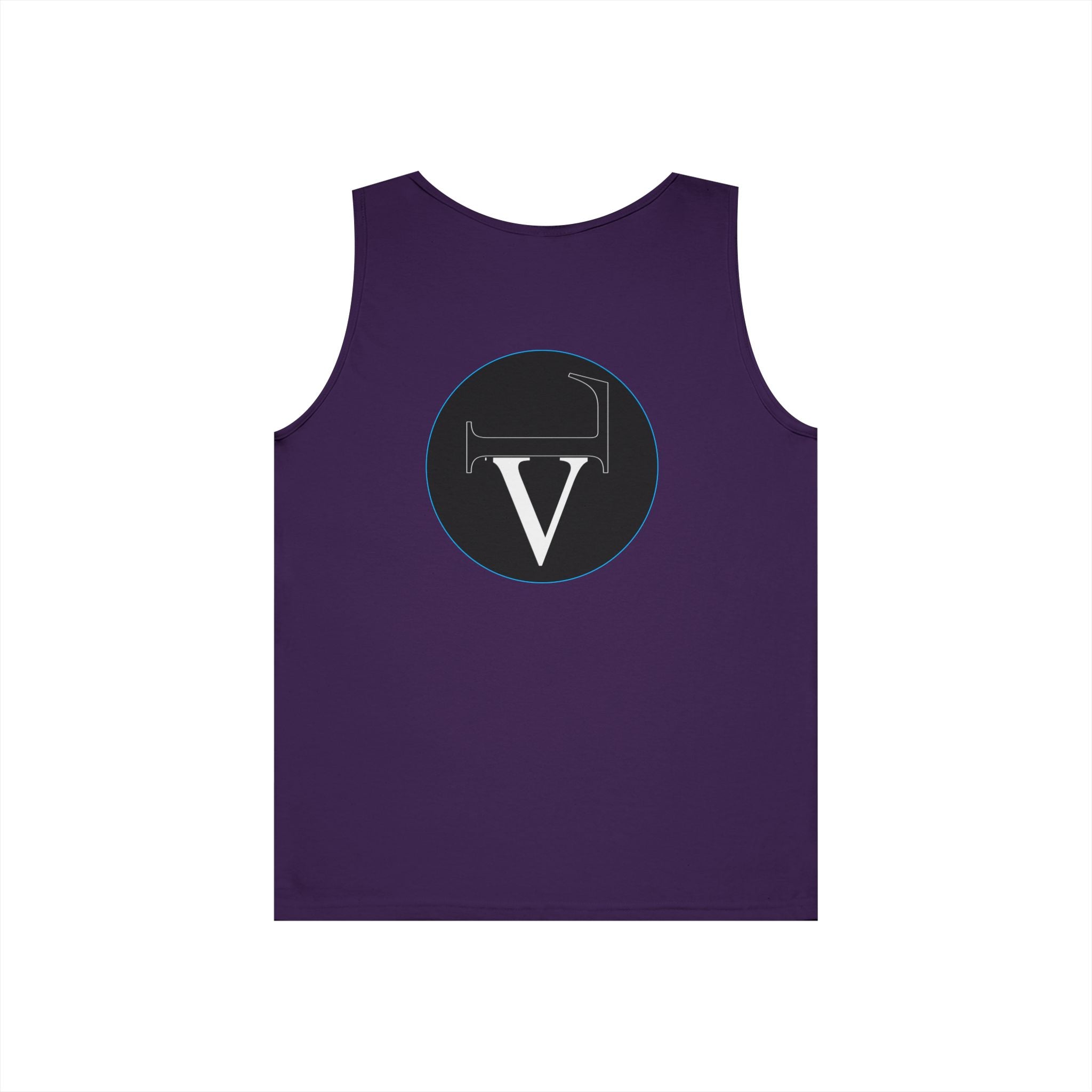 Unisex Heavy Cotton Tank Top - Comfortable Graphic Sleeveless Tee for Casual Wear, Summer Events, Gym, and Gifts