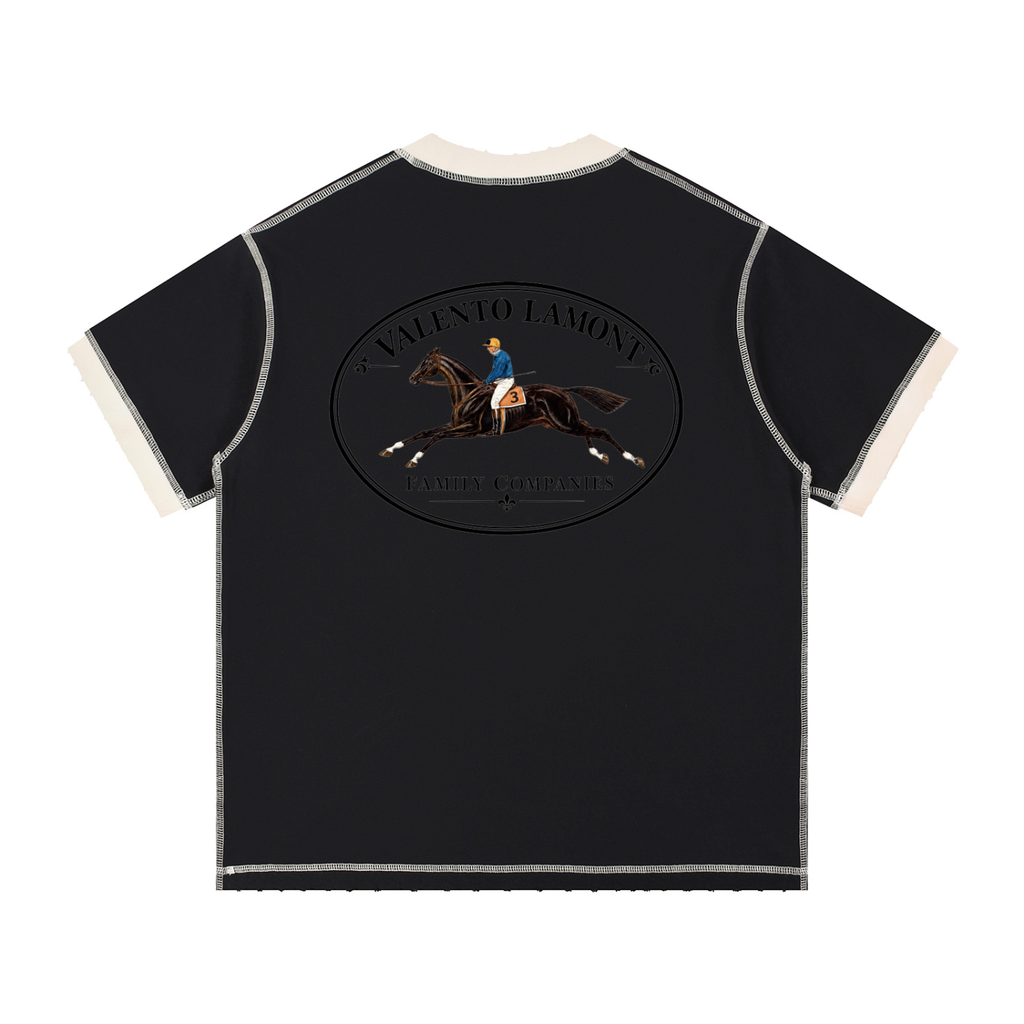 Unisex Contrast-Stitched Ringer T-Shirt