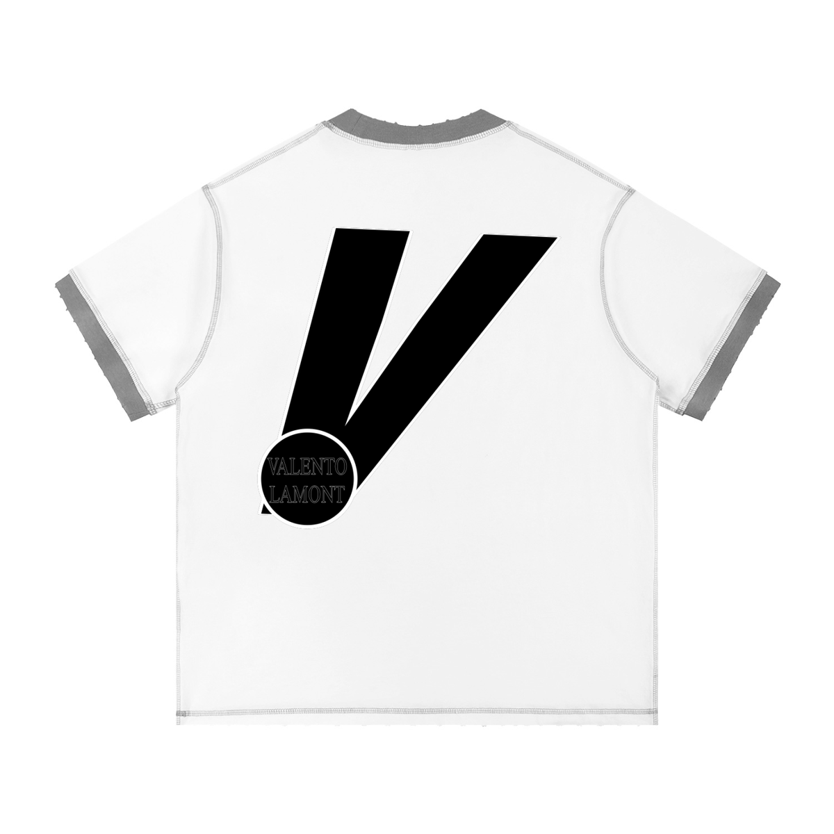 Unisex Contrast-Stitched Ringer T-Shirt