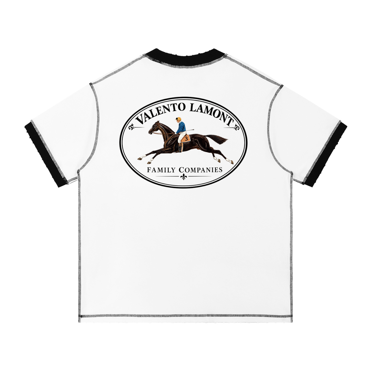 Unisex Contrast-Stitched Ringer T-Shirt
