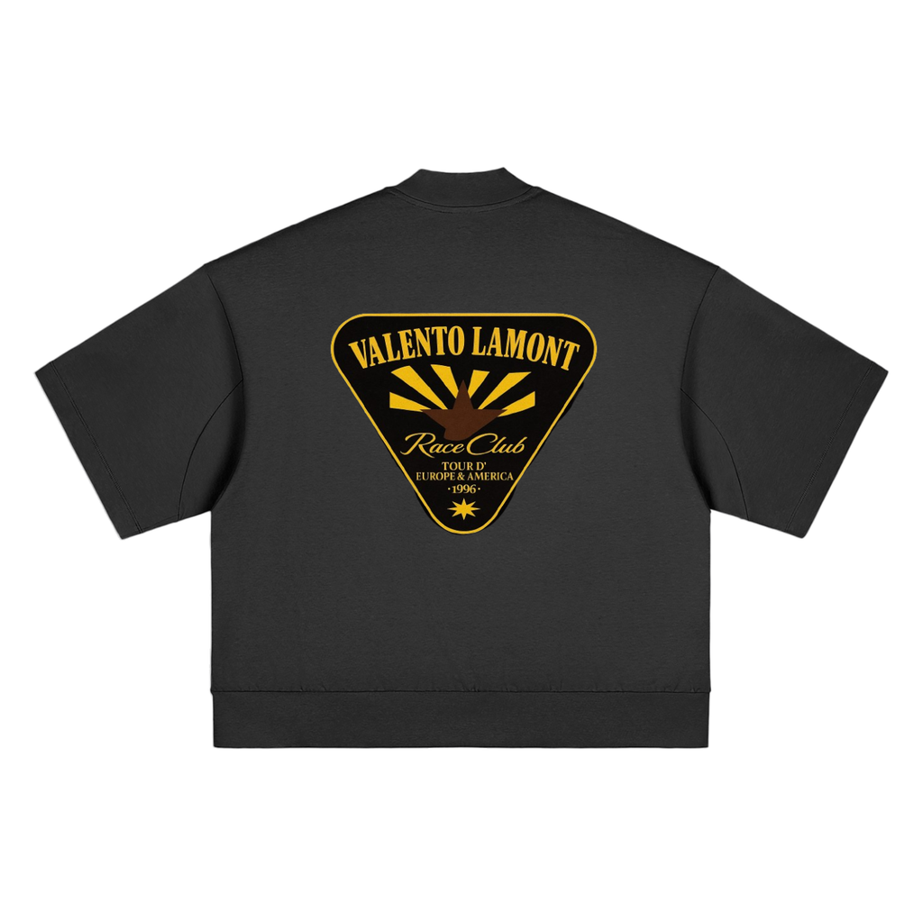 Heavyweight Oversized Mock Neck T-shirt