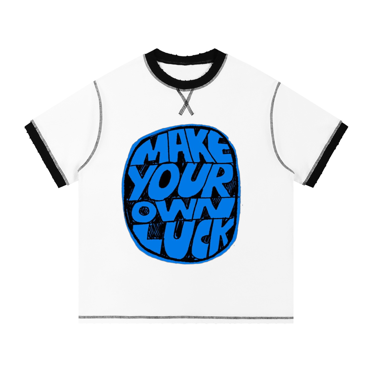 Unisex Contrast-Stitched Ringer T-Shirt