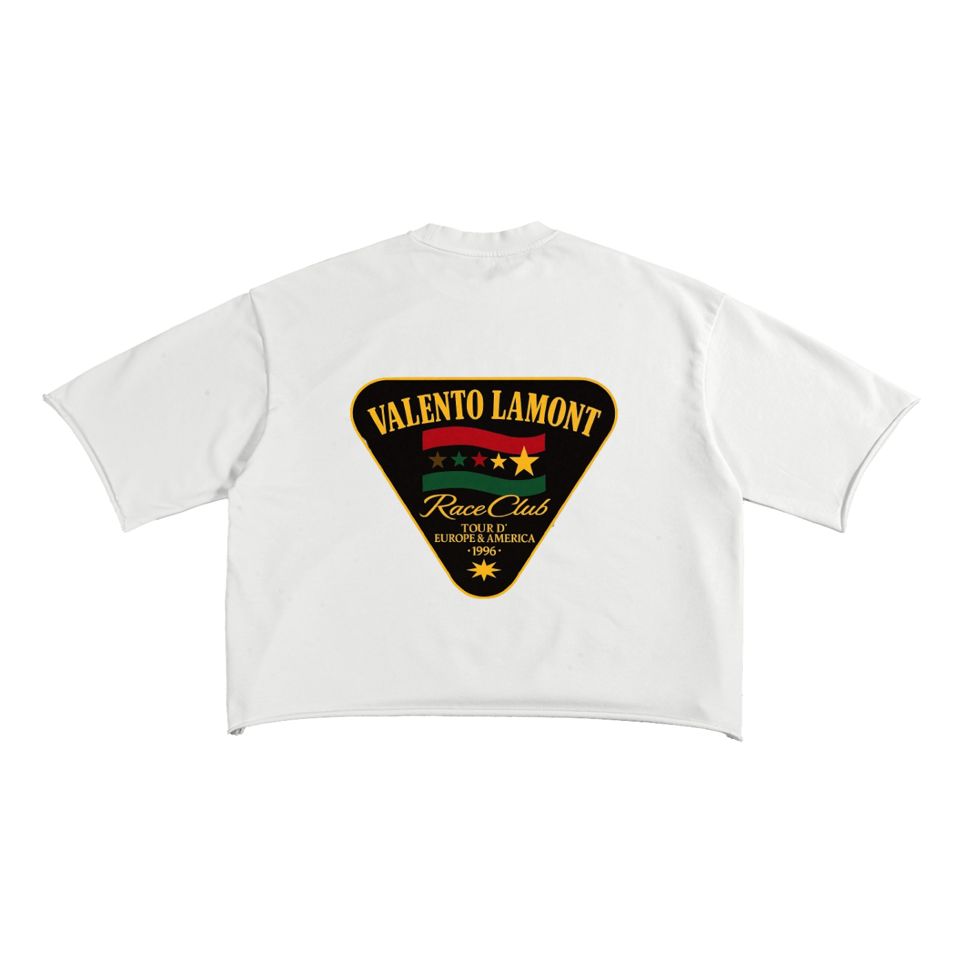 French Terry Raw Edge T-shirt