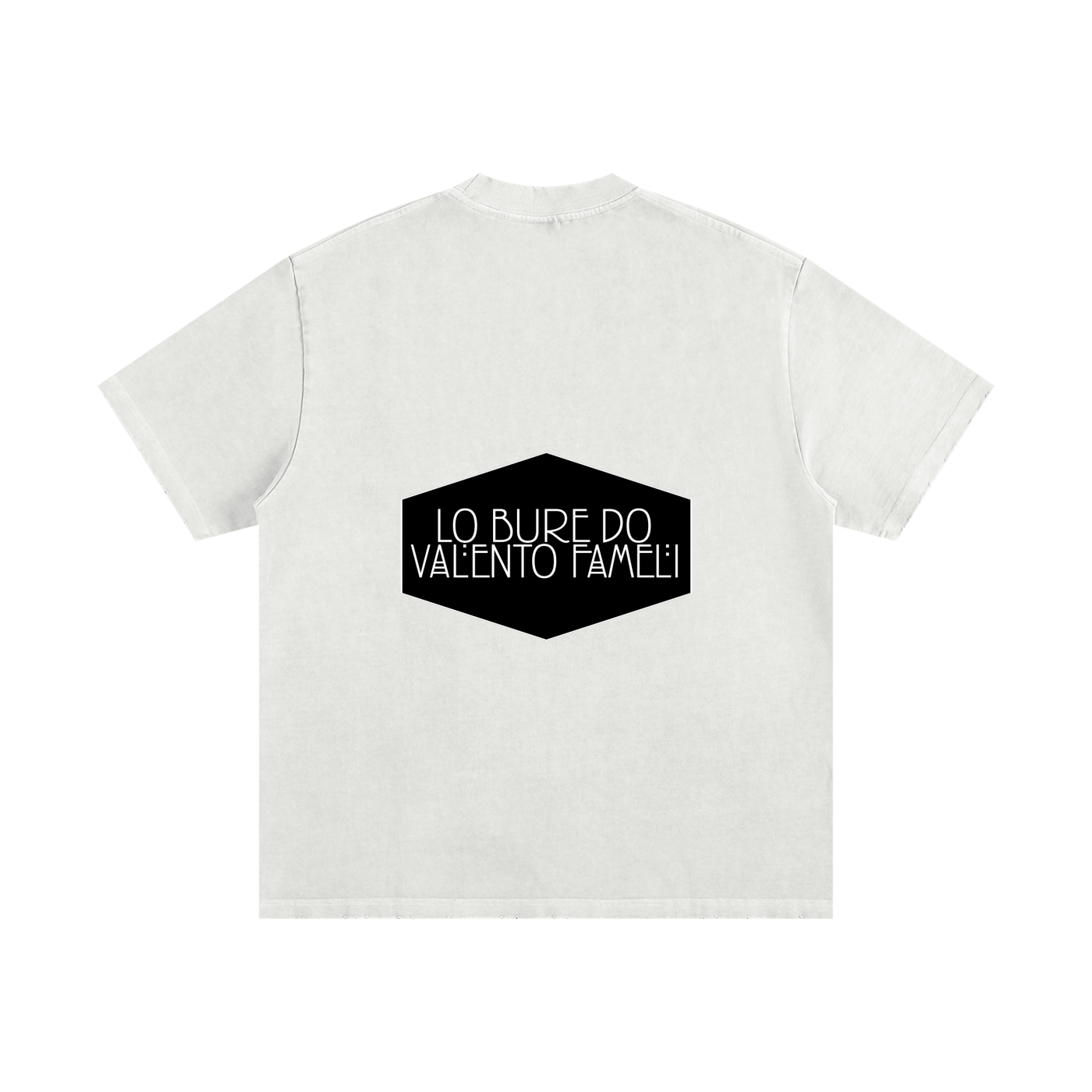 Heavyweight Vintage Washed Frayed T-Shirt